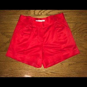 DIane Von Furstenberg Silk Shorts
